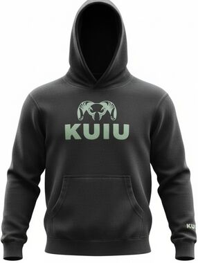 KUIU Boys Black Hunting Hoodie Size Small, Hiking, Outdoor Gear, Active Wear